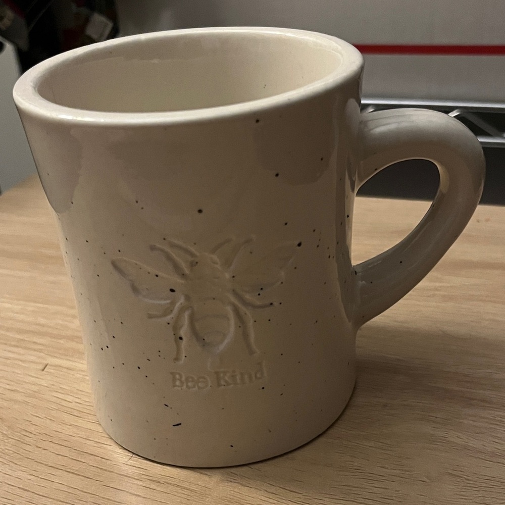 Bee Kind Ceramic Mug | Farmhouse Cottagecore Coffee Cup